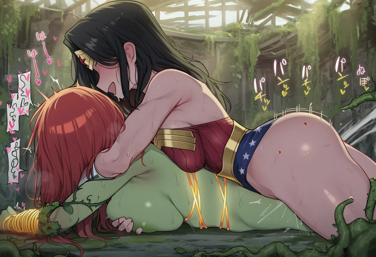 kkoi ワンダーウーマン x ポイズンアイビー 210p - Image 114