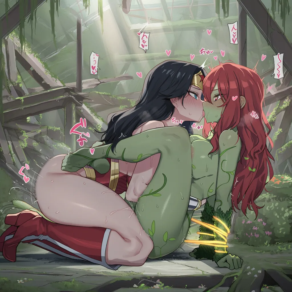 kkoi ワンダーウーマン x ポイズンアイビー 210p - Image 116