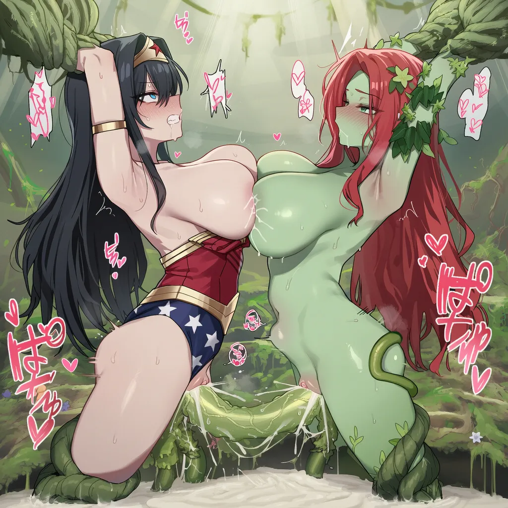 kkoi ワンダーウーマン x ポイズンアイビー 210p - Image 158