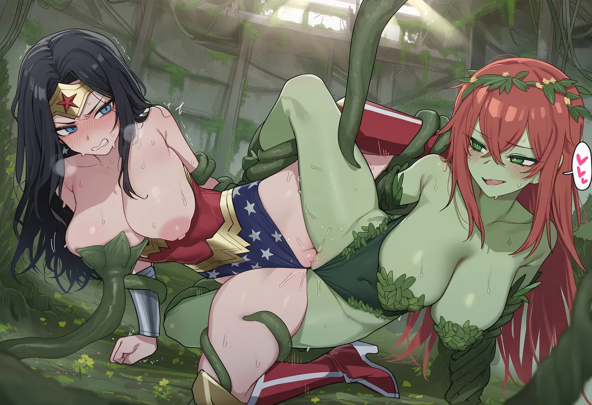 kkoi ワンダーウーマン x ポイズンアイビー 210p - Image 166