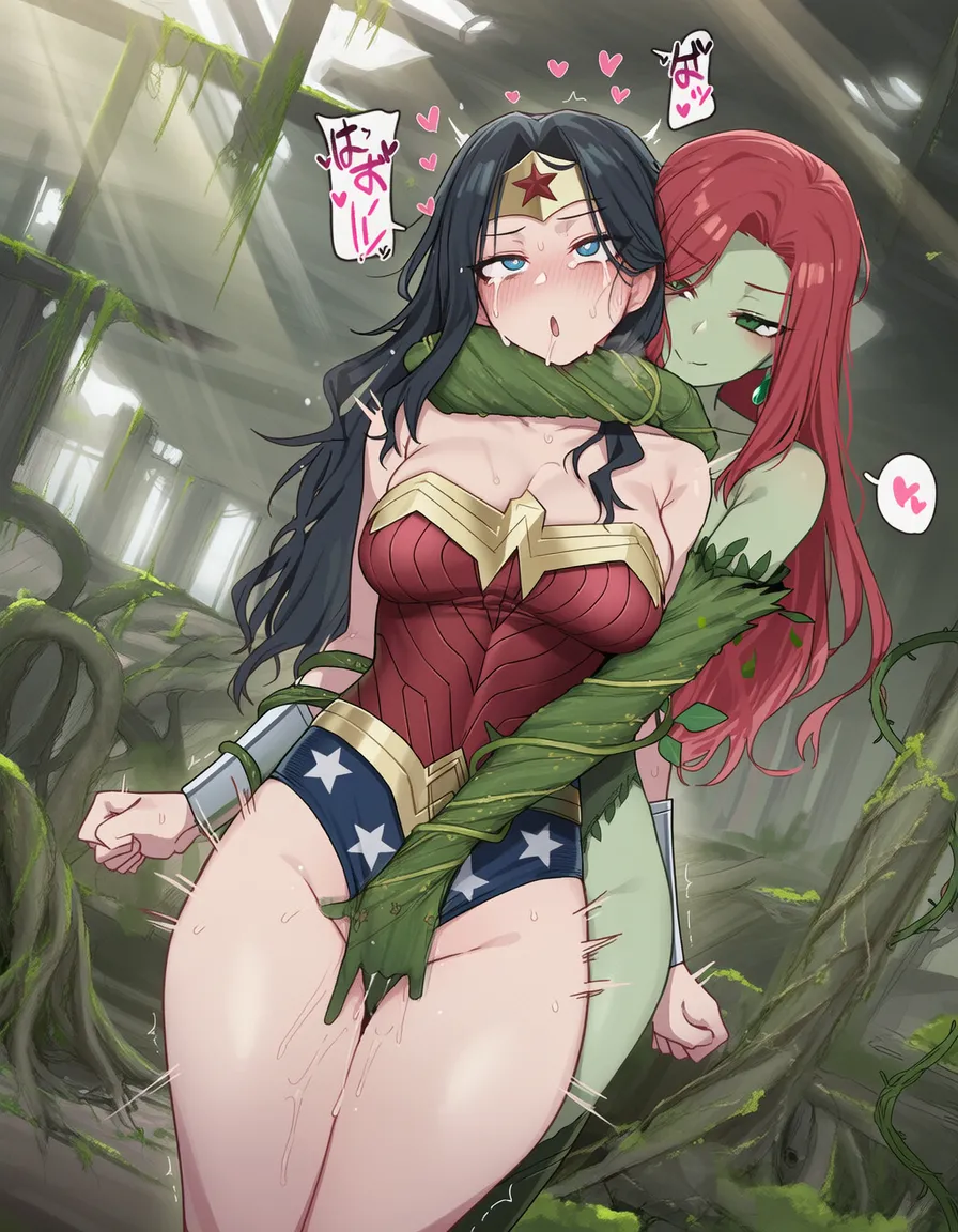 kkoi ワンダーウーマン x ポイズンアイビー 210p - Image 196