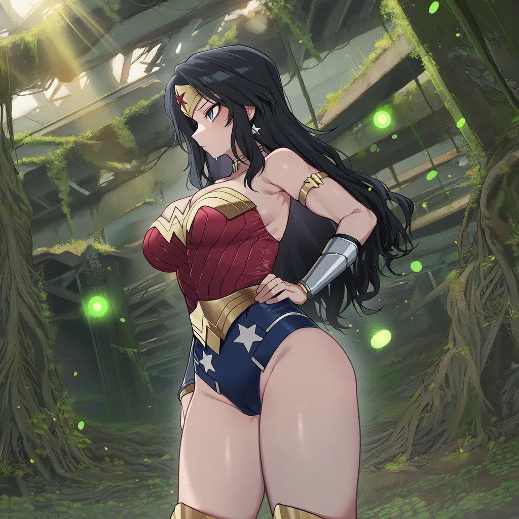 kkoi ワンダーウーマン x ポイズンアイビー 210p - Image 2