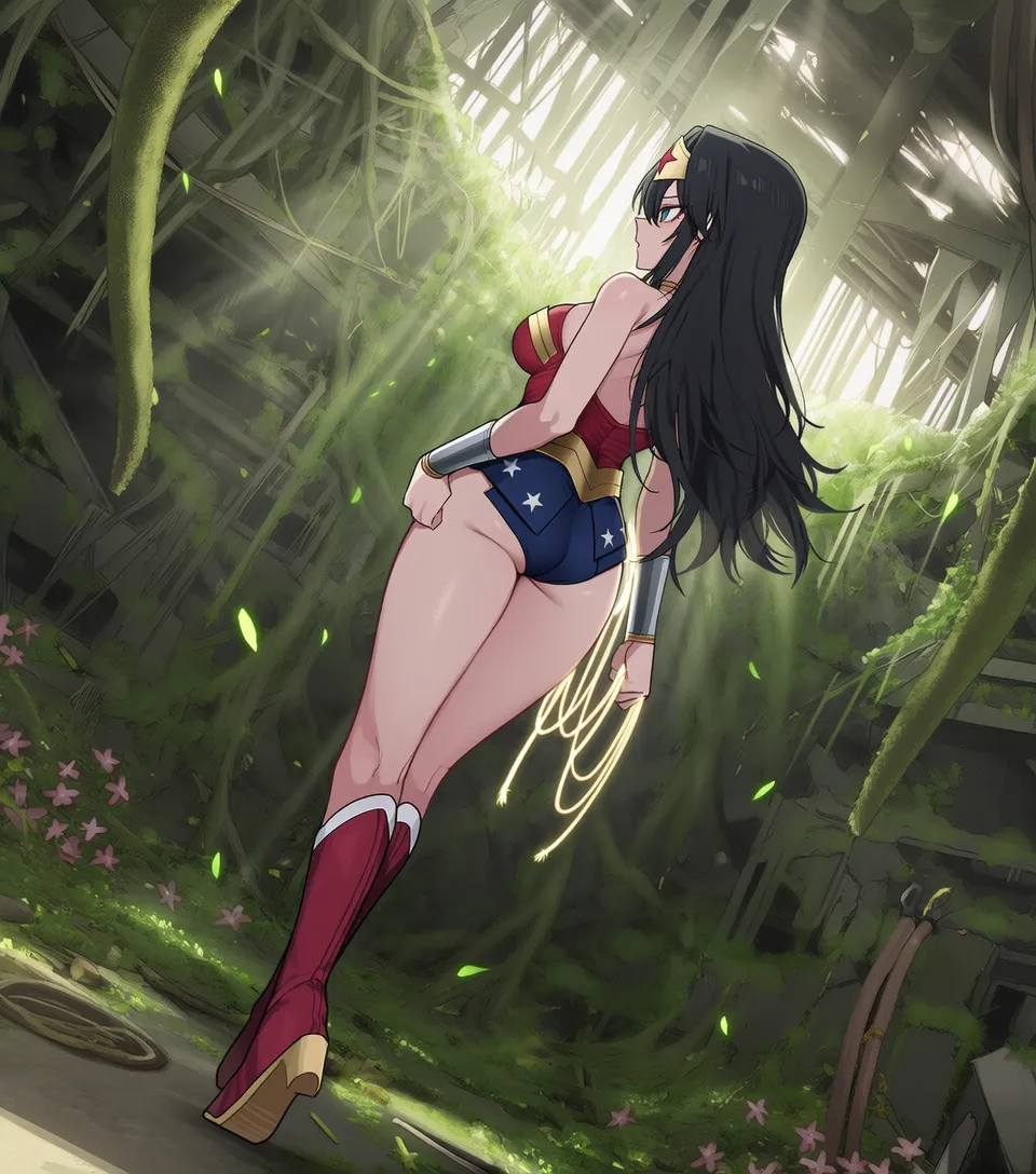 kkoi ワンダーウーマン x ポイズンアイビー 210p - Image 22