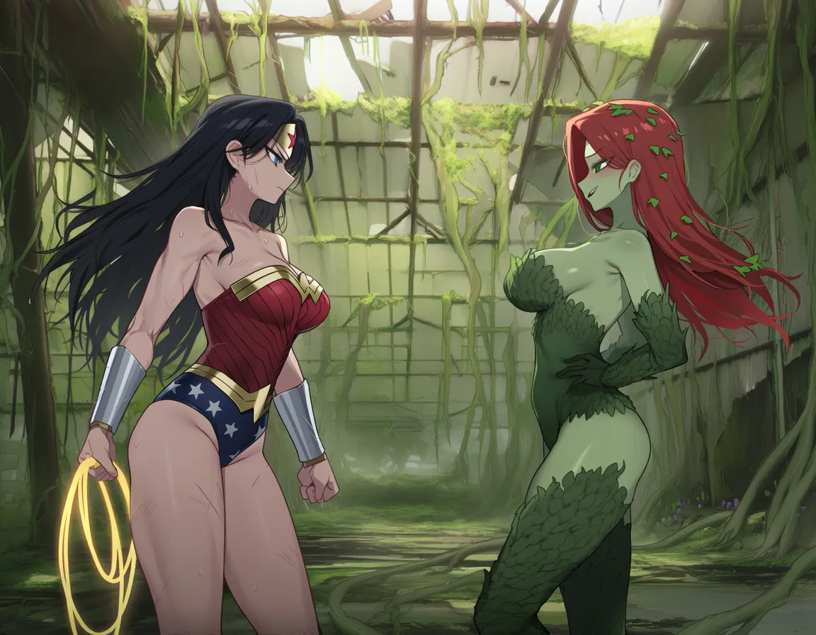 kkoi ワンダーウーマン x ポイズンアイビー 210p - Image 23