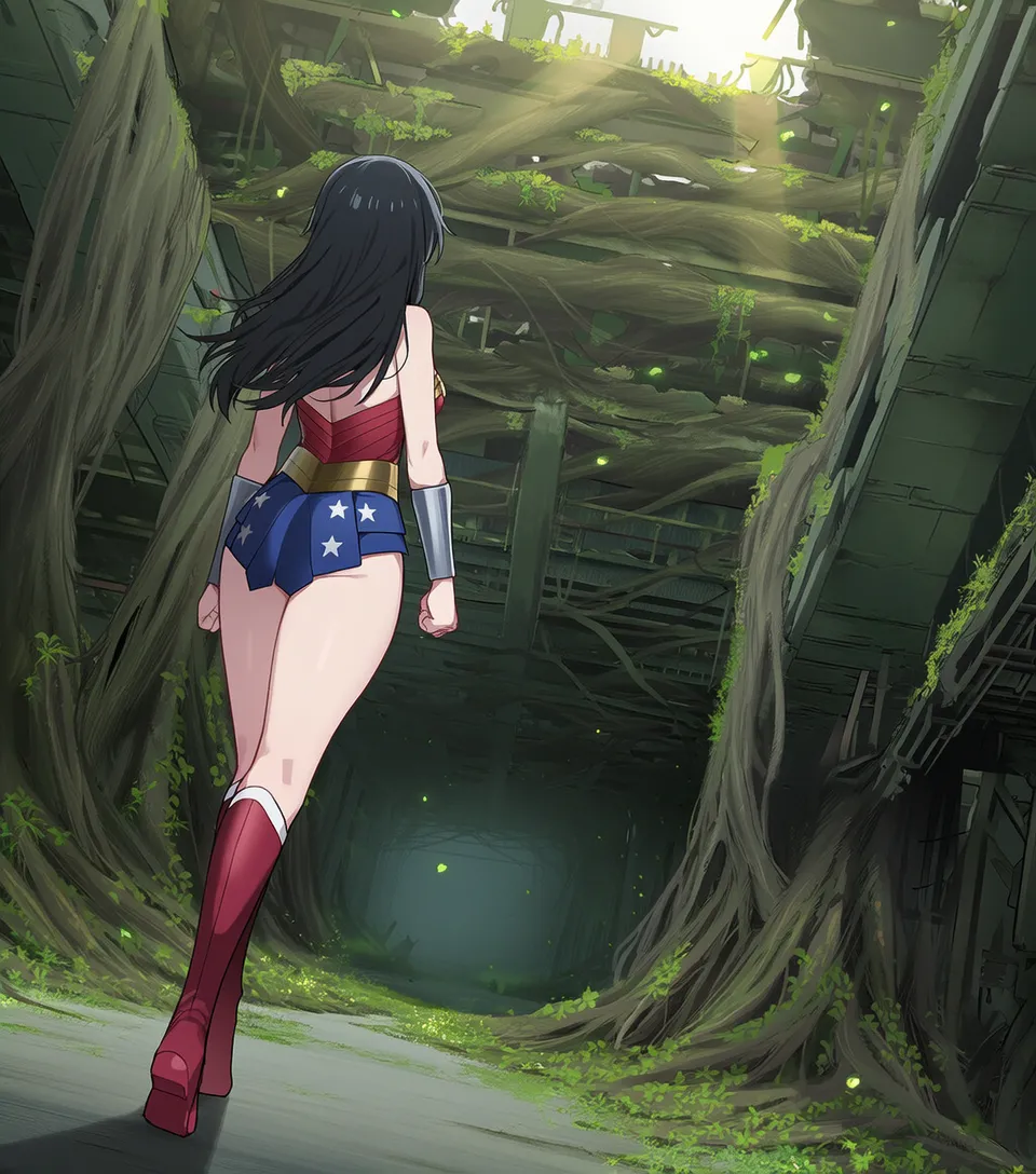 kkoi ワンダーウーマン x ポイズンアイビー 210p - Image 3