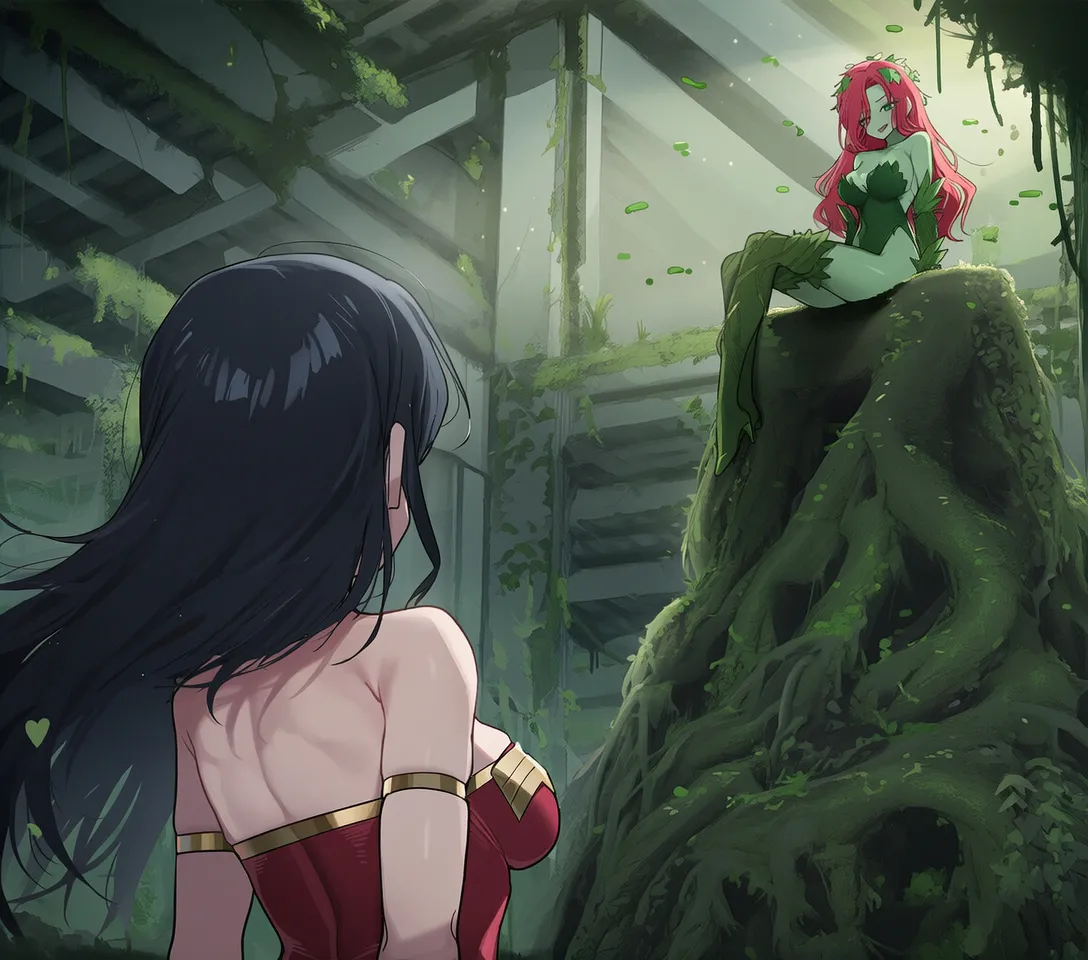 kkoi ワンダーウーマン x ポイズンアイビー 210p - Image 4