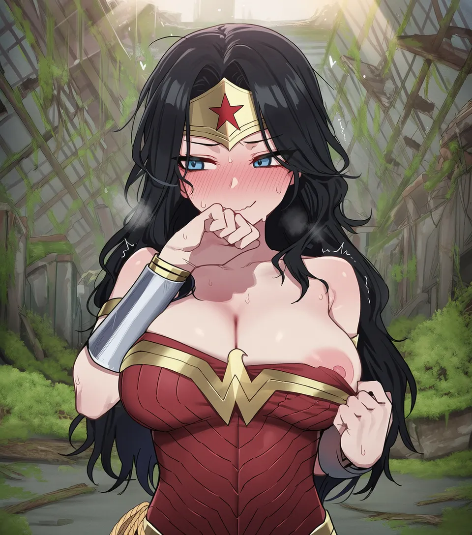 kkoi ワンダーウーマン x ポイズンアイビー 210p - Image 41