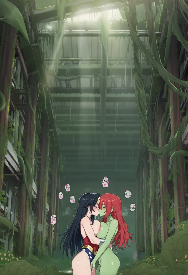 kkoi ワンダーウーマン x ポイズンアイビー 210p - Image 43