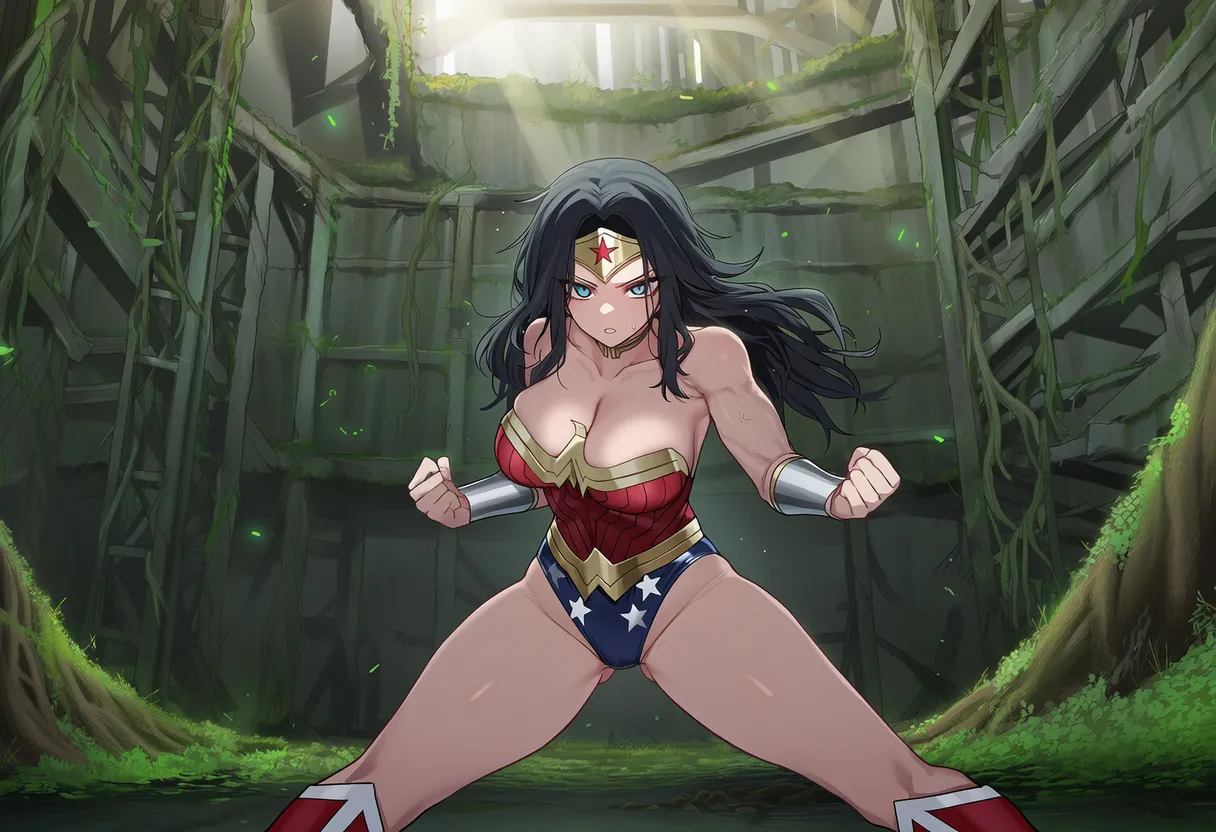 kkoi ワンダーウーマン x ポイズンアイビー 210p - Image 5