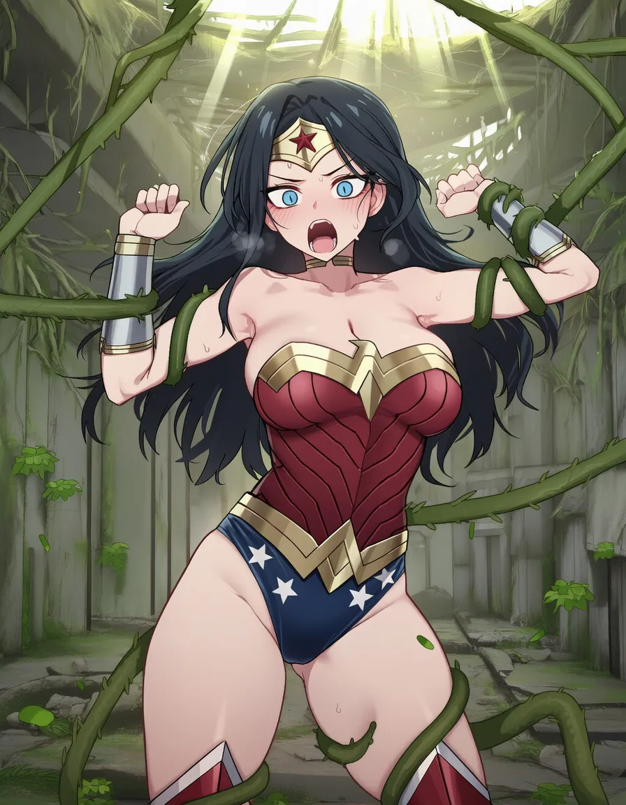 kkoi ワンダーウーマン x ポイズンアイビー 210p - Image 6