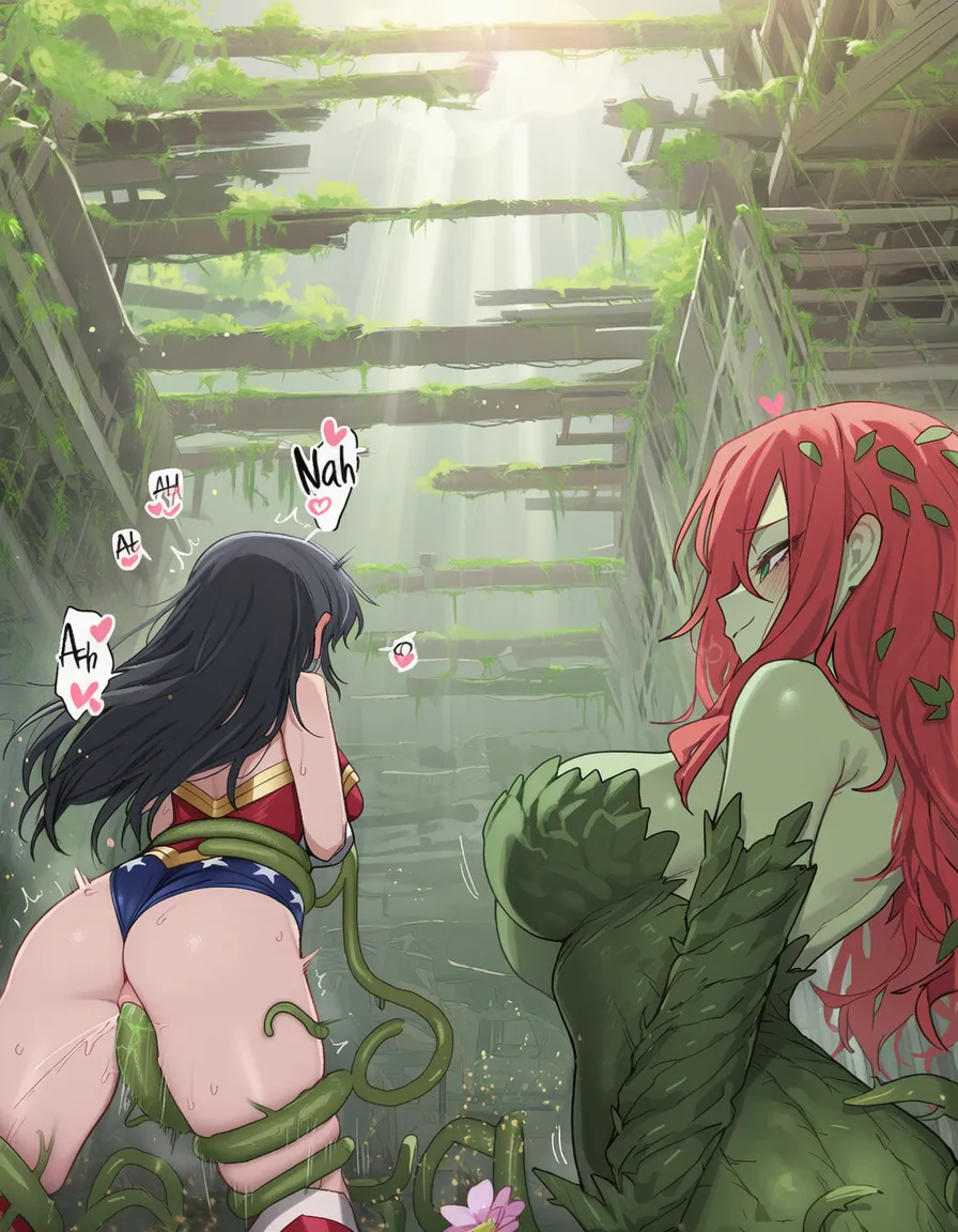 kkoi ワンダーウーマン x ポイズンアイビー 210p - Image 69