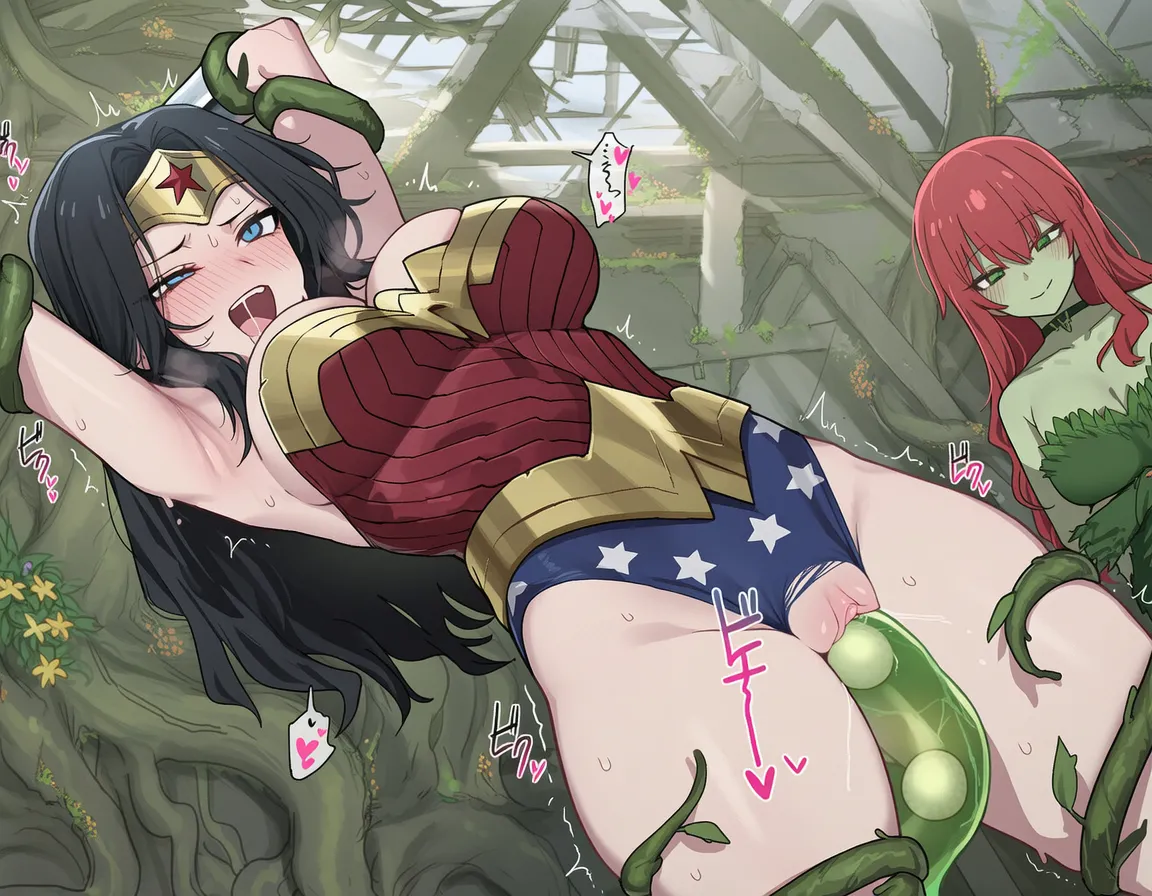 kkoi ワンダーウーマン x ポイズンアイビー 210p - Image 76