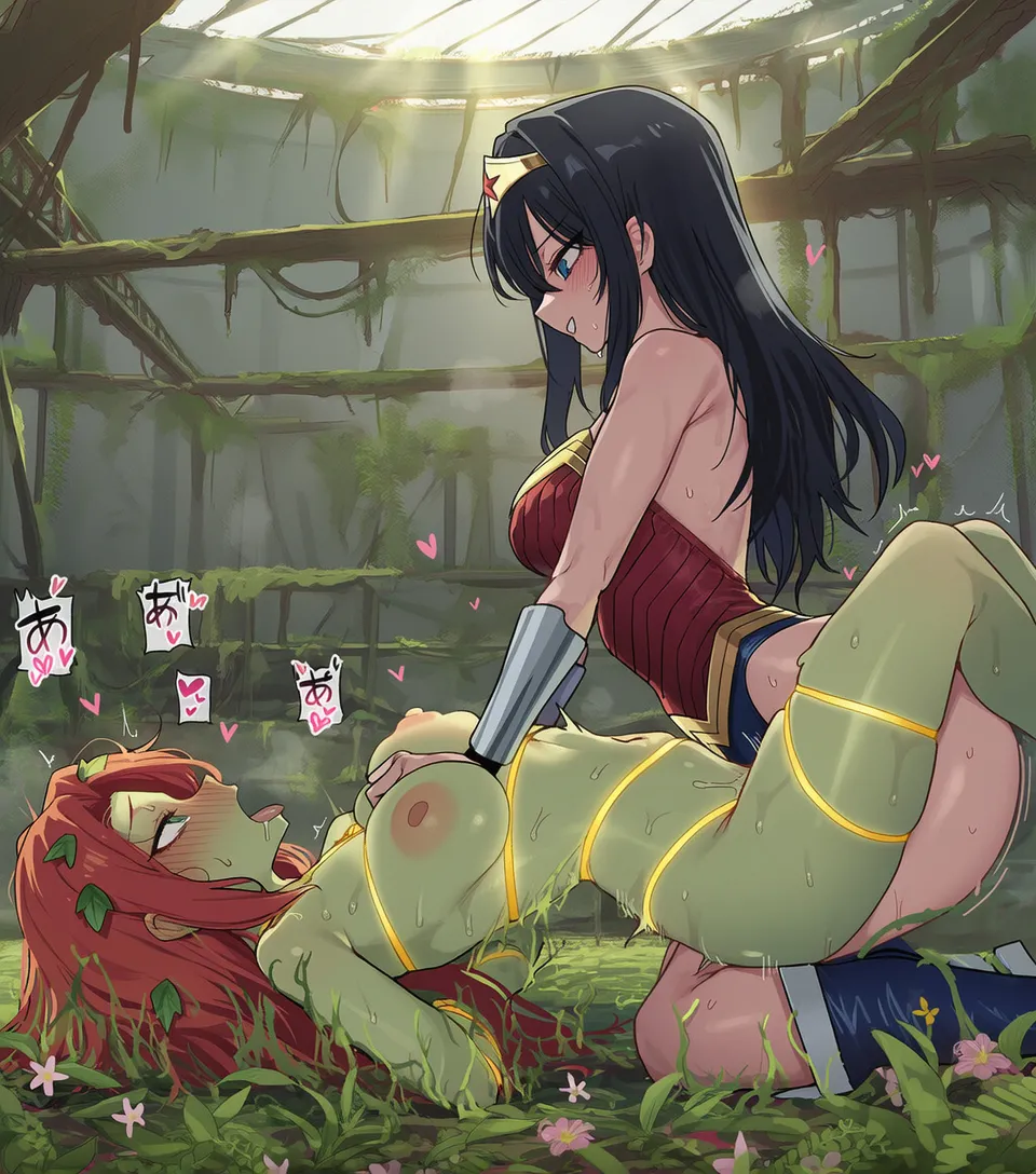 kkoi ワンダーウーマン x ポイズンアイビー 210p - Image 83