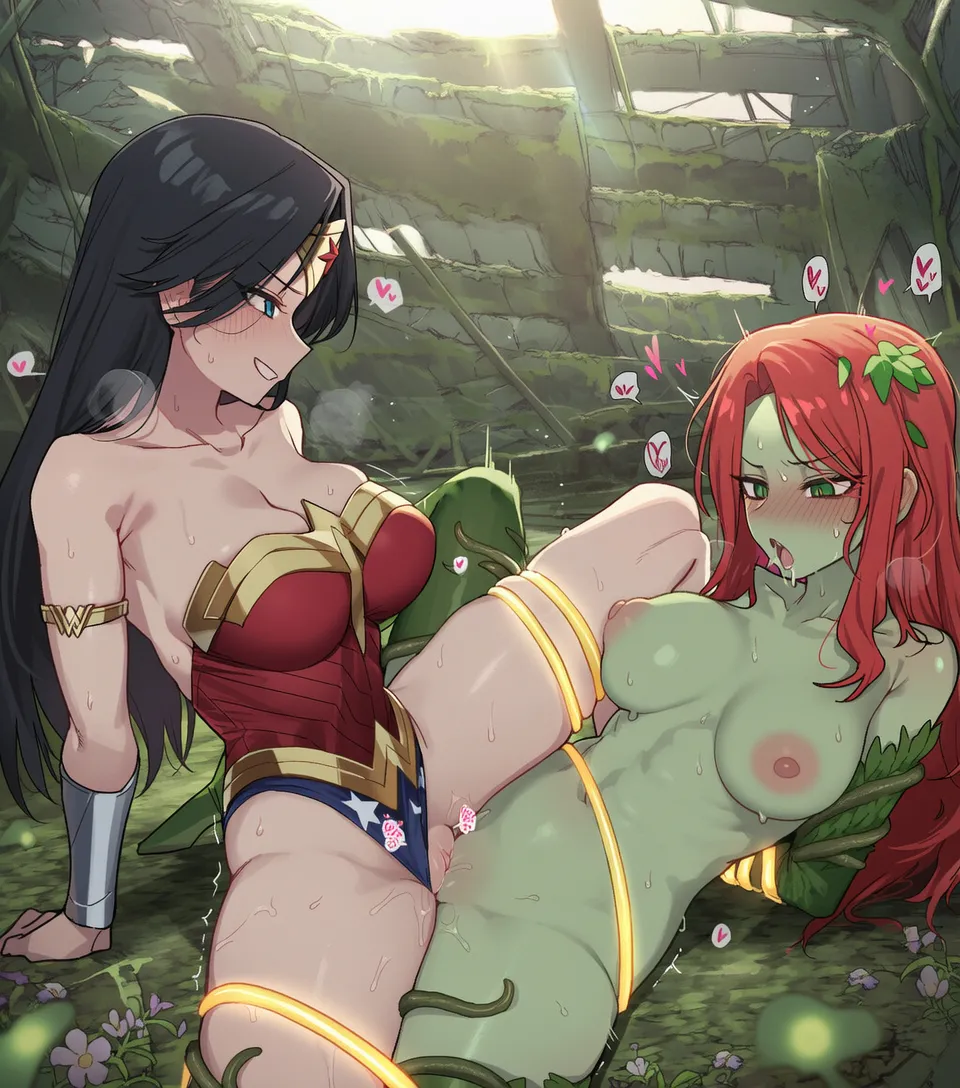 kkoi ワンダーウーマン x ポイズンアイビー 210p - Image 87