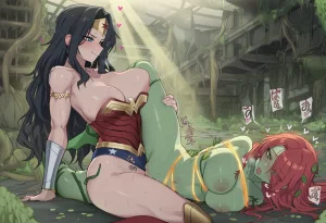 kkoi ワンダーウーマン x ポイズンアイビー 210p - Page 112