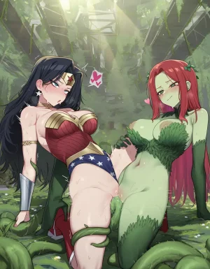 kkoi ワンダーウーマン x ポイズンアイビー 210p - Page 146