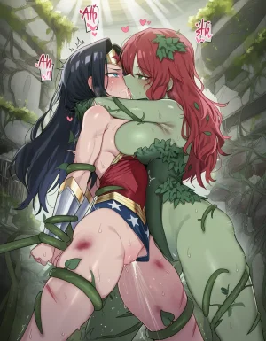 kkoi ワンダーウーマン x ポイズンアイビー 210p - Page 195