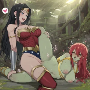 kkoi ワンダーウーマン x ポイズンアイビー 210p - Page 26