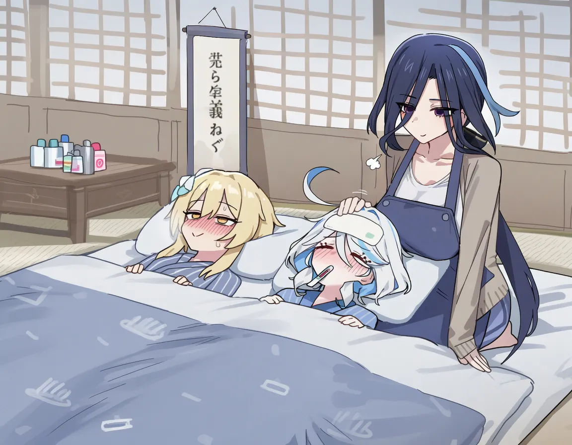 kkoi フリーナx蛍 ふた百合 Furina x Lumine futa 156p - Image 36