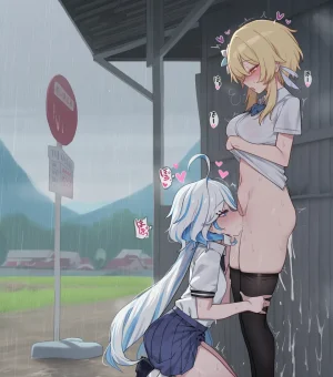 kkoi フリーナx蛍 ふた百合 Furina x Lumine futa 156p - Page 11