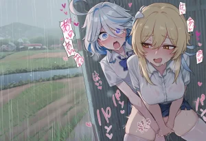 kkoi フリーナx蛍 ふた百合 Furina x Lumine futa 156p - Page 150