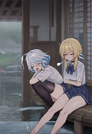 kkoi フリーナx蛍 ふた百合 Furina x Lumine futa 156p - Page 20