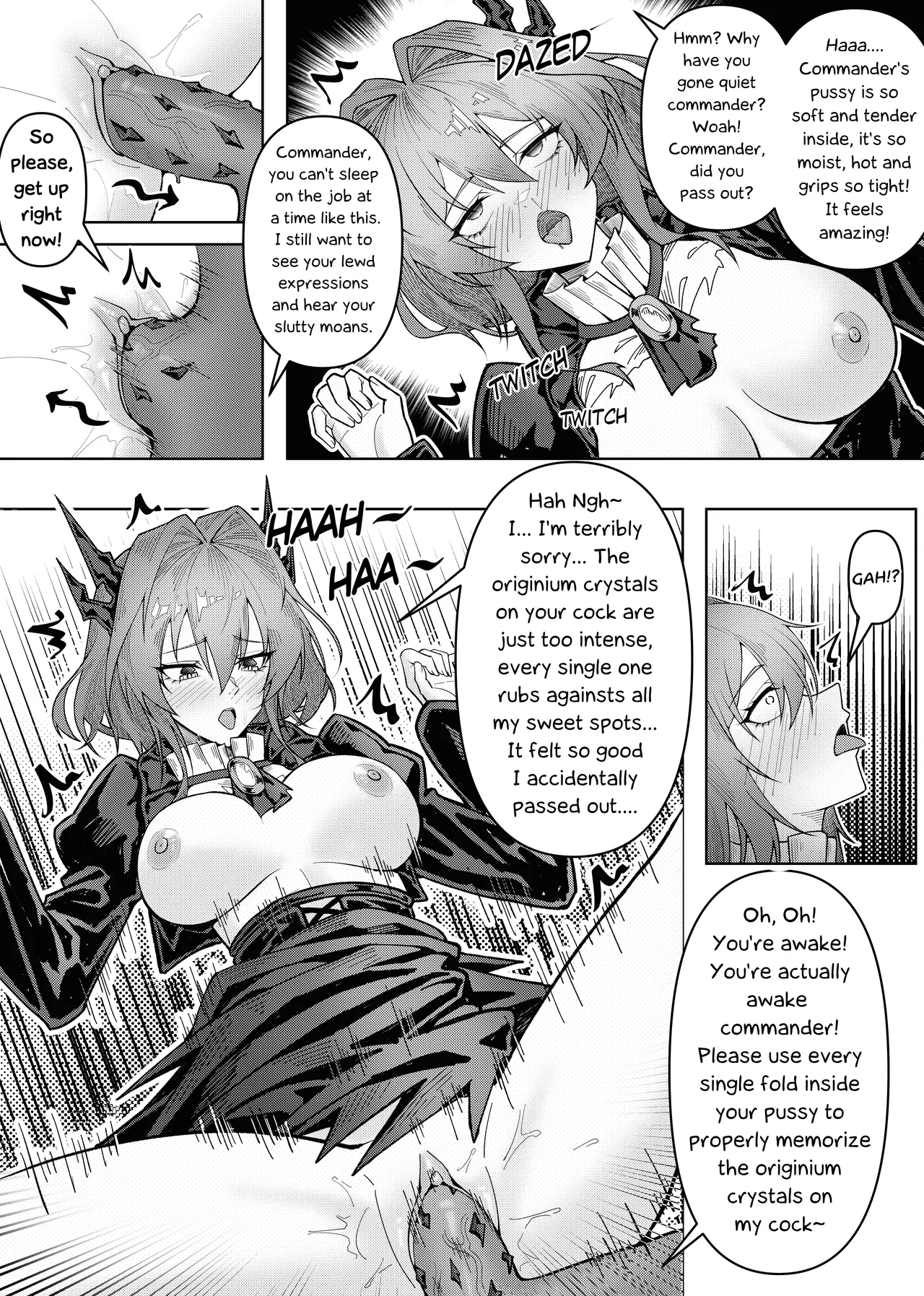 KnightFault Orgy Movement Leader Talulah 3 The Chernobog Mass Orgy Incident Arknights English Decensored RagsSgar_Translations - Image 12
