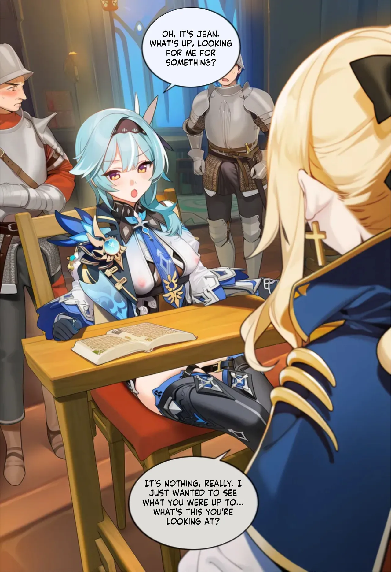 Knights of Favonius Skinsuit Infiltration EP2 - Image 113