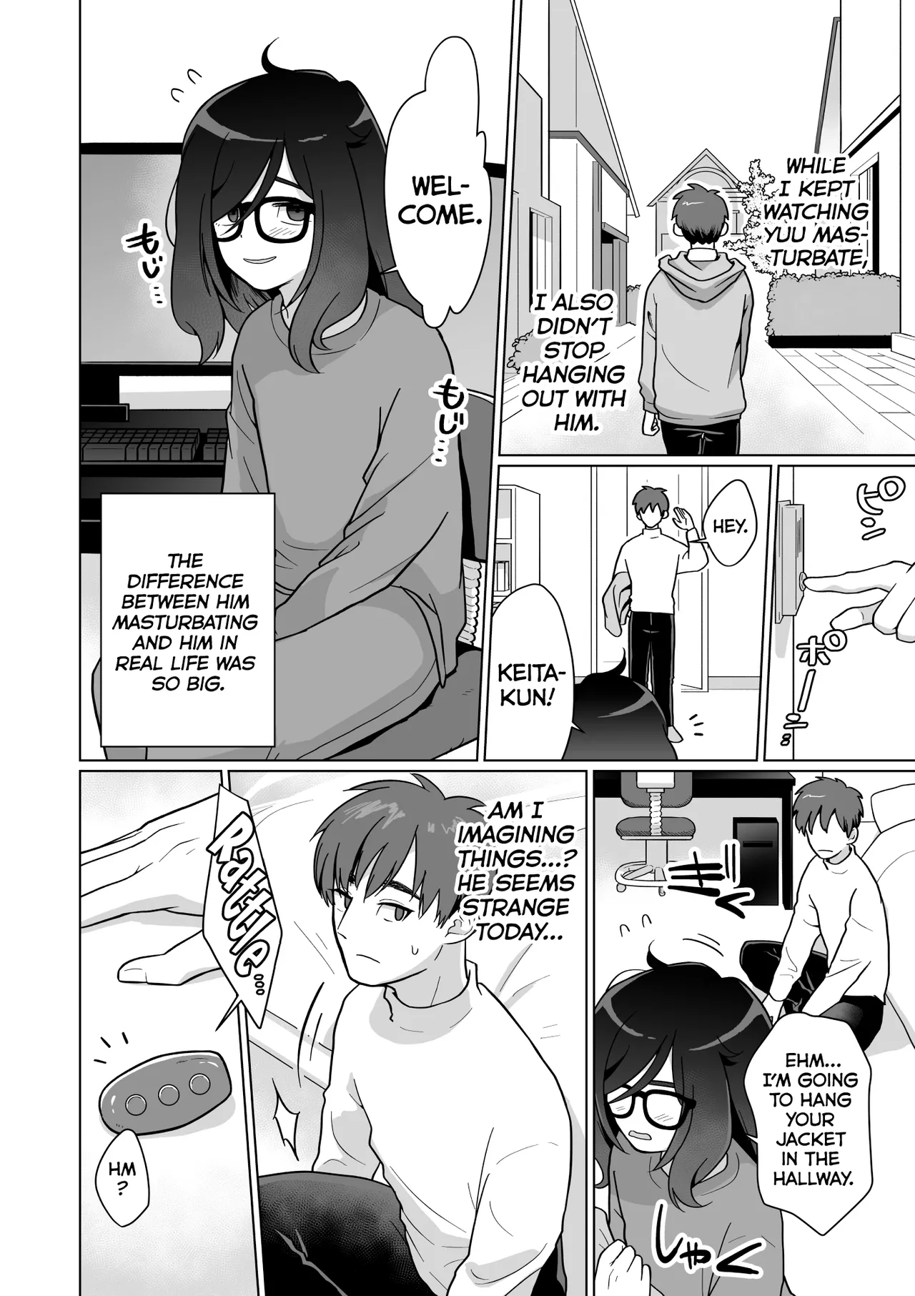 Koike House Koike Akira Hikikomori Osananajimi no Seiseikatsu Nozoite Mita Peeping at The Sex Life of my Hikikomori Childhood Friend English - Image 24