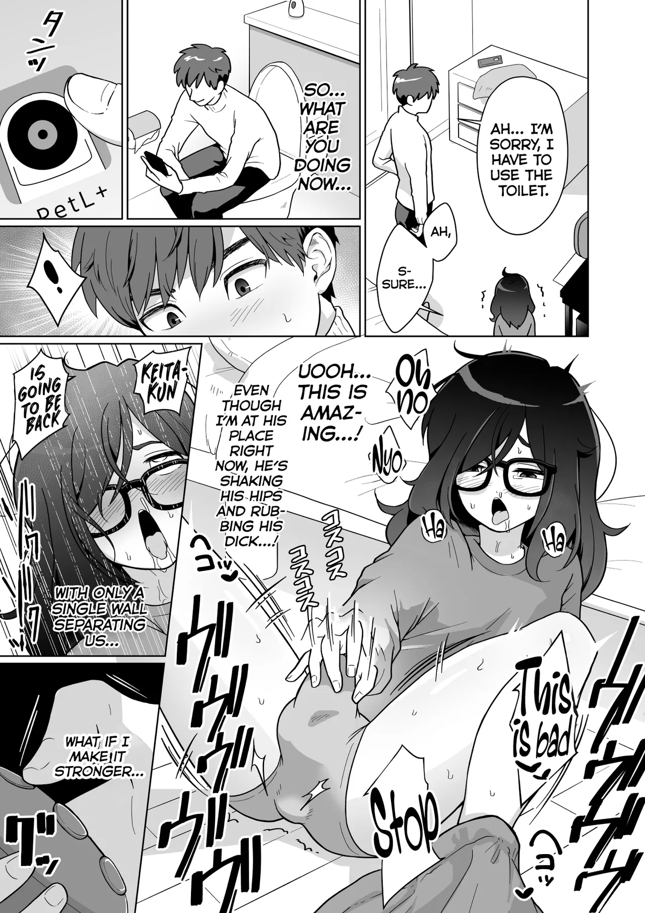Koike House Koike Akira Hikikomori Osananajimi no Seiseikatsu Nozoite Mita Peeping at The Sex Life of my Hikikomori Childhood Friend English - Image 27