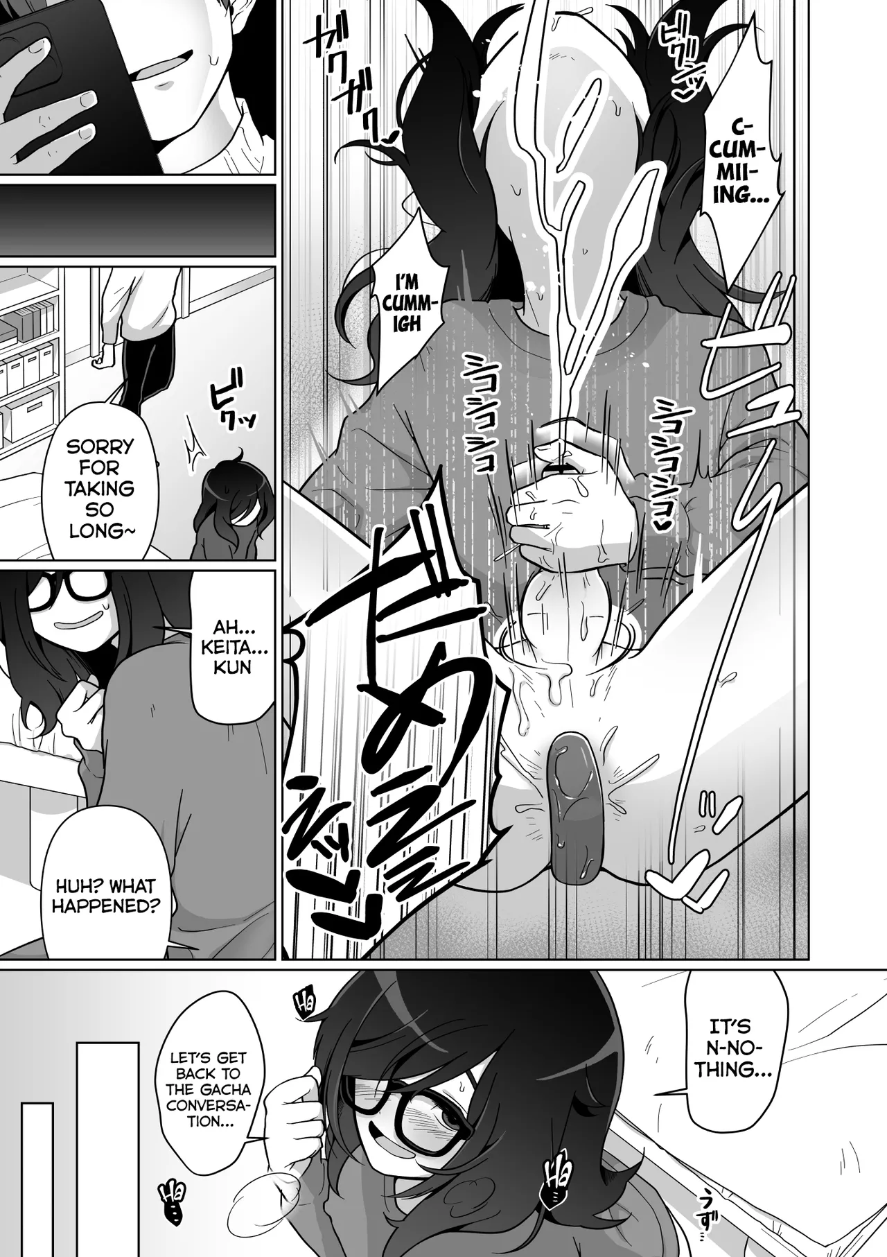 Koike House Koike Akira Hikikomori Osananajimi no Seiseikatsu Nozoite Mita Peeping at The Sex Life of my Hikikomori Childhood Friend English - Image 29