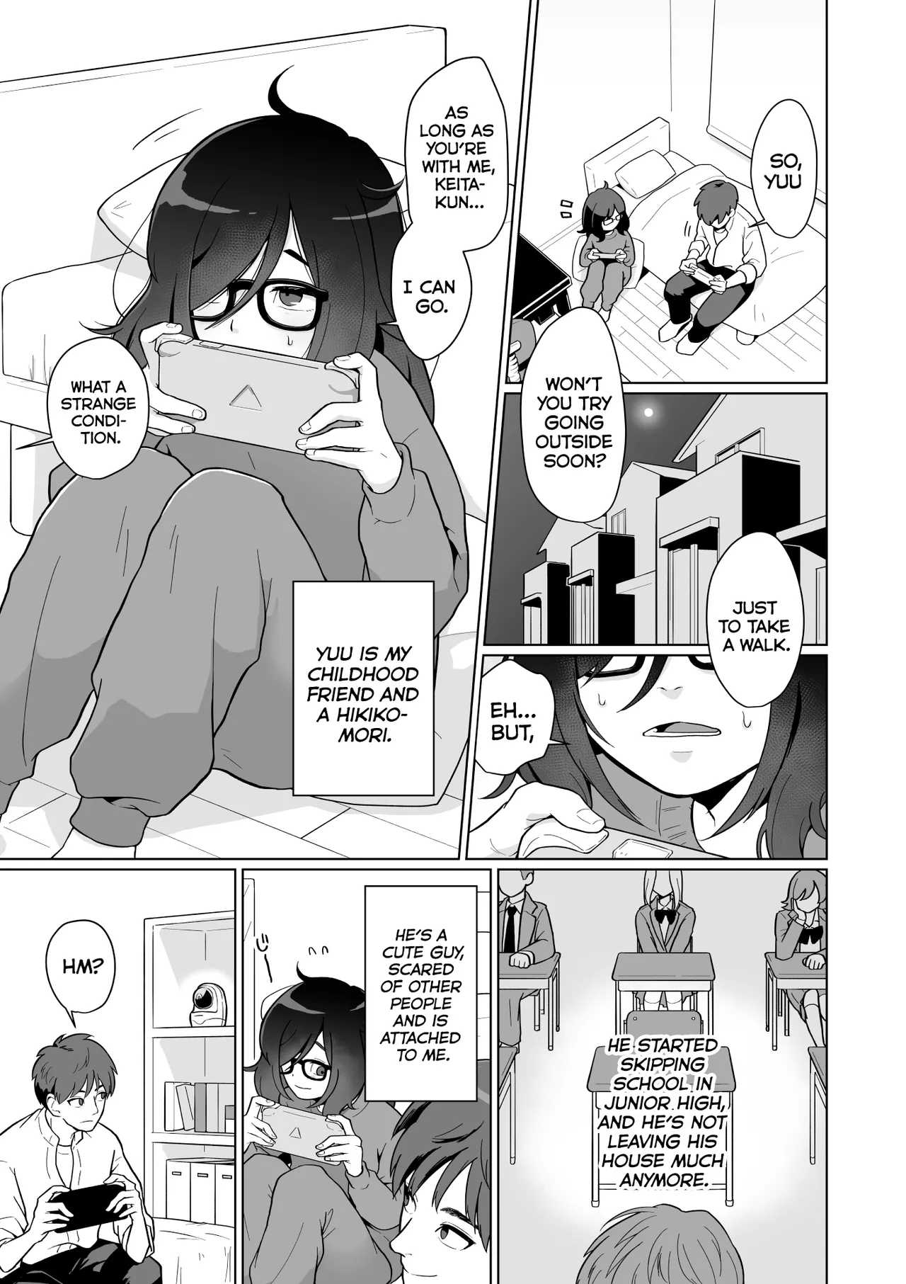 Koike House Koike Akira Hikikomori Osananajimi no Seiseikatsu Nozoite Mita Peeping at The Sex Life of my Hikikomori Childhood Friend English - Image 3