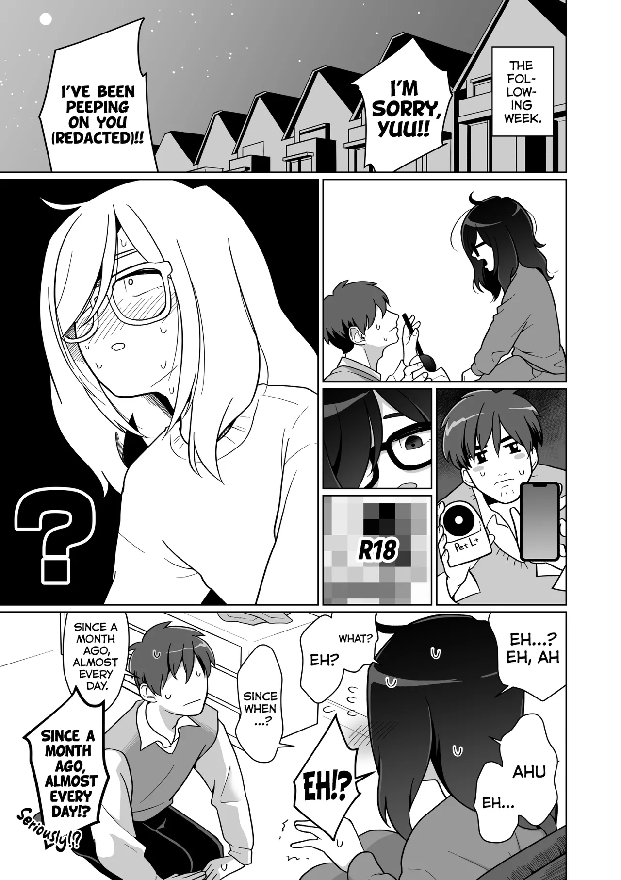 Koike House Koike Akira Hikikomori Osananajimi no Seiseikatsu Nozoite Mita Peeping at The Sex Life of my Hikikomori Childhood Friend English - Image 37