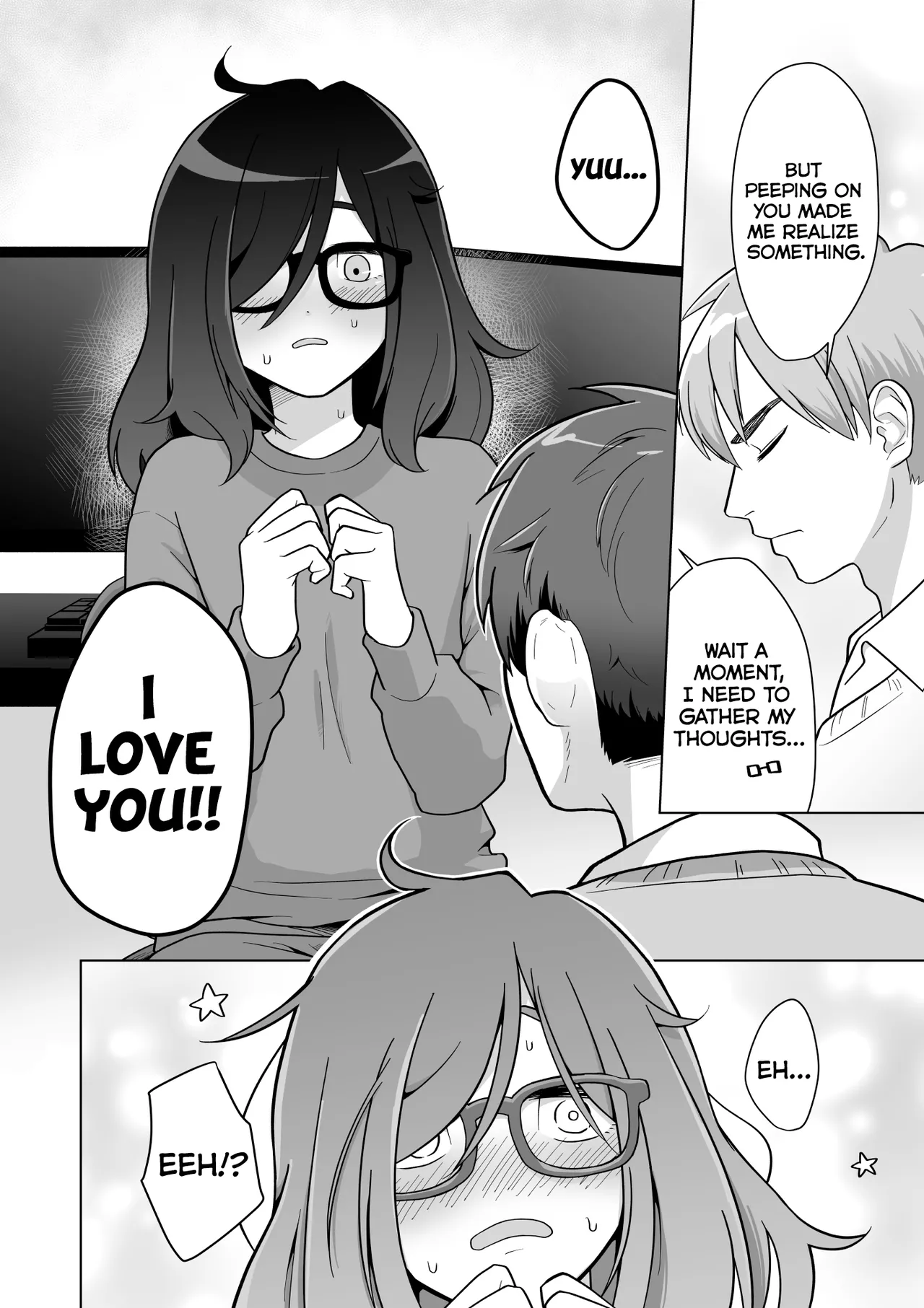 Koike House Koike Akira Hikikomori Osananajimi no Seiseikatsu Nozoite Mita Peeping at The Sex Life of my Hikikomori Childhood Friend English - Image 38