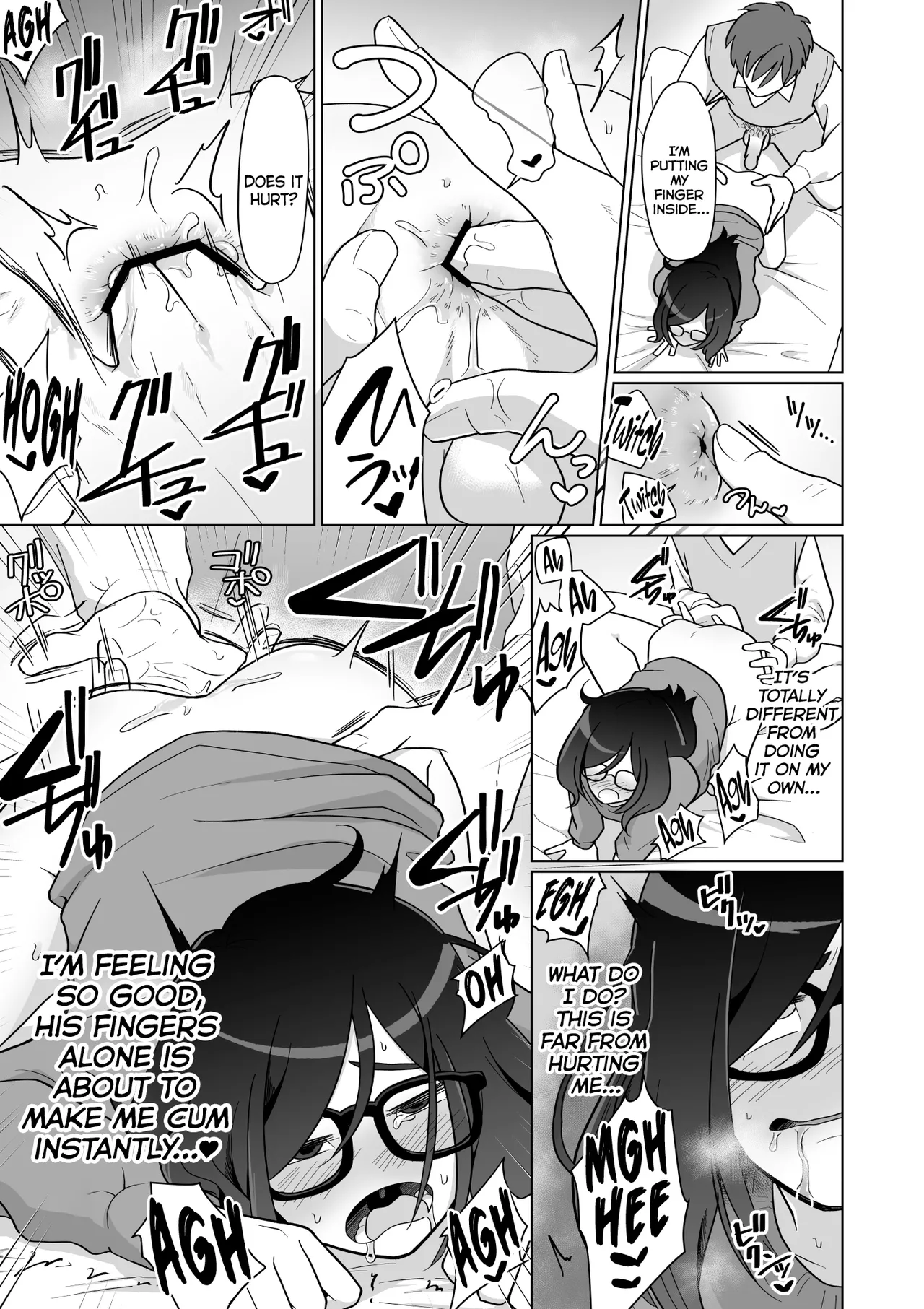 Koike House Koike Akira Hikikomori Osananajimi no Seiseikatsu Nozoite Mita Peeping at The Sex Life of my Hikikomori Childhood Friend English - Image 47