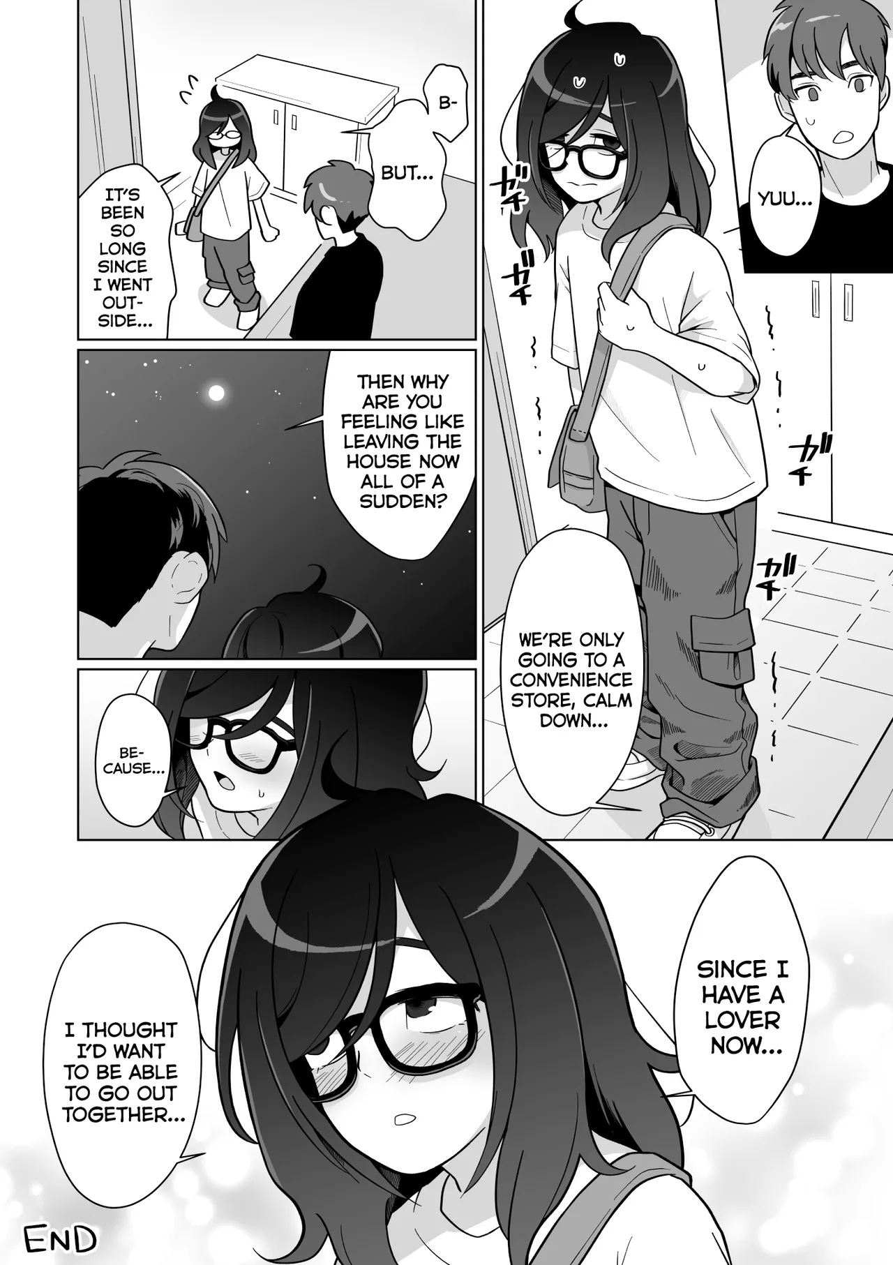 Koike House Koike Akira Hikikomori Osananajimi no Seiseikatsu Nozoite Mita Peeping at The Sex Life of my Hikikomori Childhood Friend English - Image 56