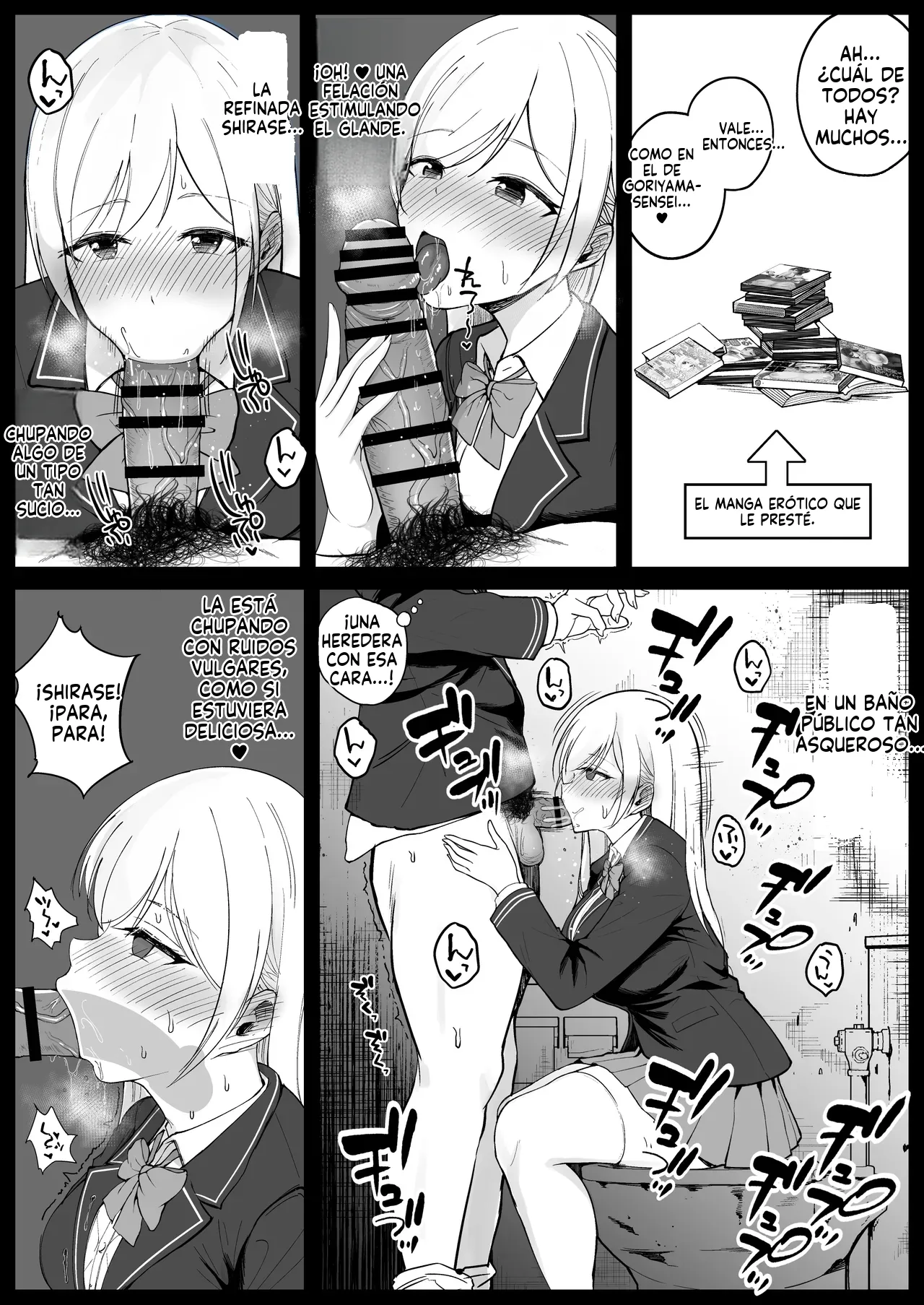 Kokunai Sai Takamine No Zaibatsu JK nii Sai Kake Te Ero Manga Kaze Hara Ma Sekkusu Spanish MTL - Image 34