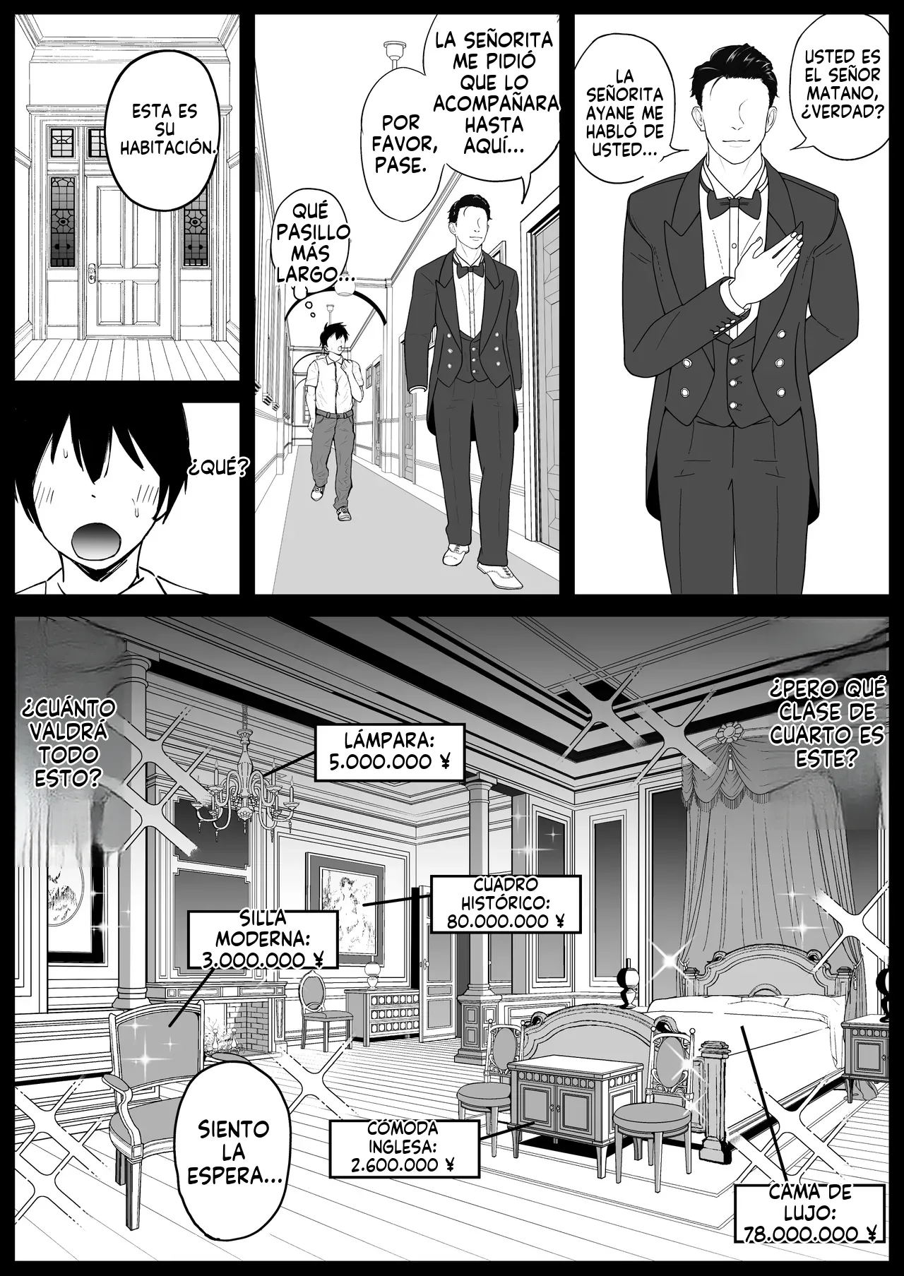 Kokunai Sai Takamine No Zaibatsu JK nii Sai Kake Te Ero Manga Kaze Hara Ma Sekkusu Spanish MTL - Image 45