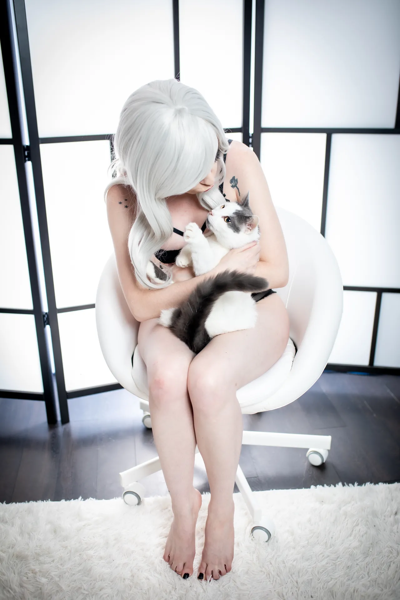 Koneko Cosplays Black Cat - Image 21
