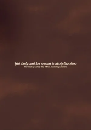 Kong-Chic-Show Yamamoto Manami Yui Ojōsama to Boku no Shitsuke Kyōshitsu English jf_translations - Page 28