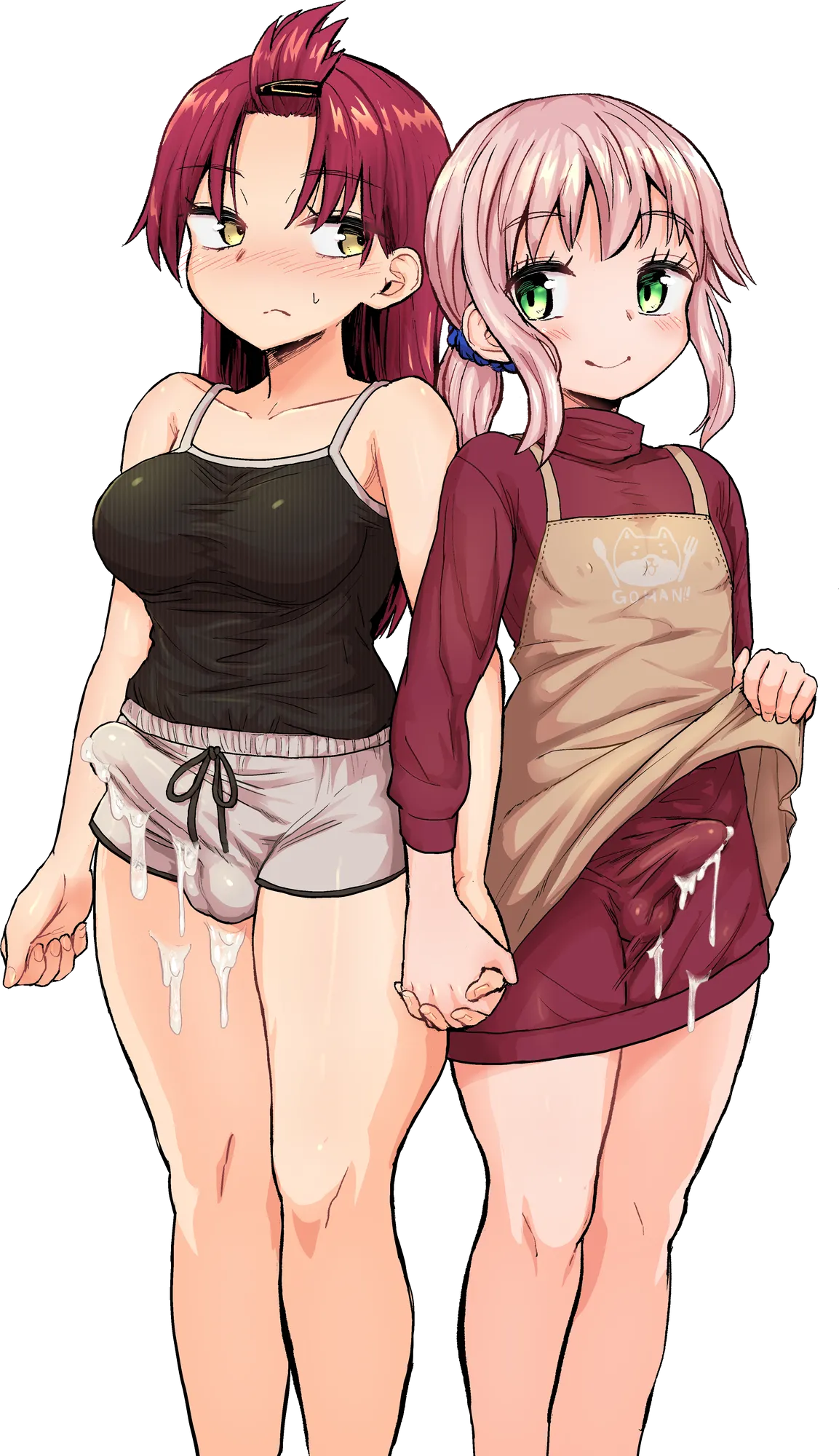 Konnyaku Nabe magifuro Konnyaku Futanari Musume to Otokonoko ga Icha Love suru Hanashi Spanish - Image 18