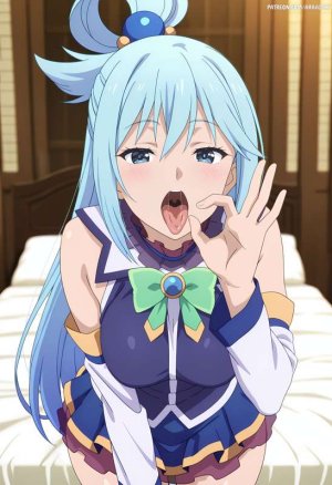 konosuba aqua 101P - Page 9