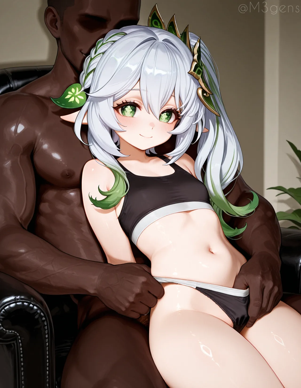 konte bakzap Nahida x BLACKED Collab Patreon - Image 3