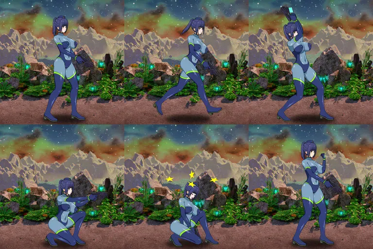 KooooN Soft Space girl Progress - Image 3