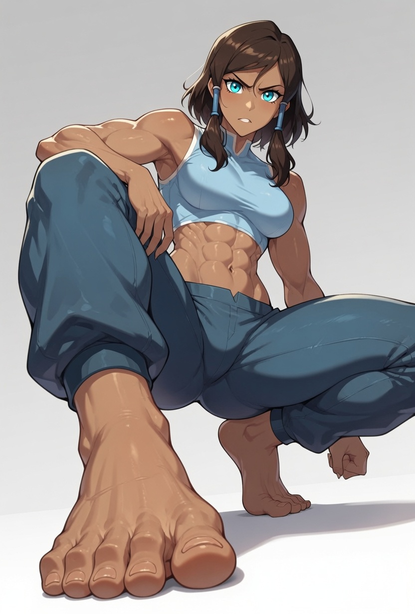 Korra feet focus - The Legend of Korra - Image 11