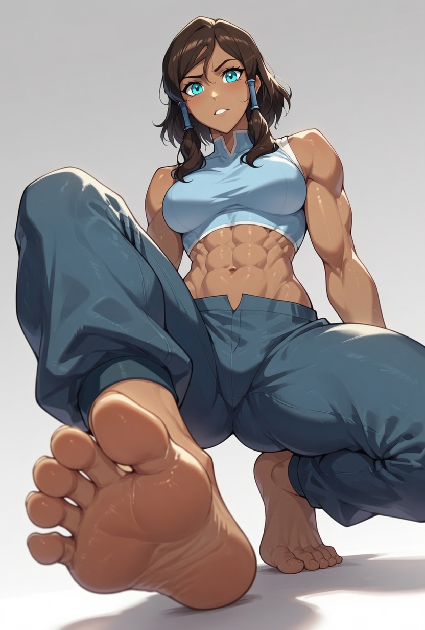 Korra feet focus - The Legend of Korra - Image 16