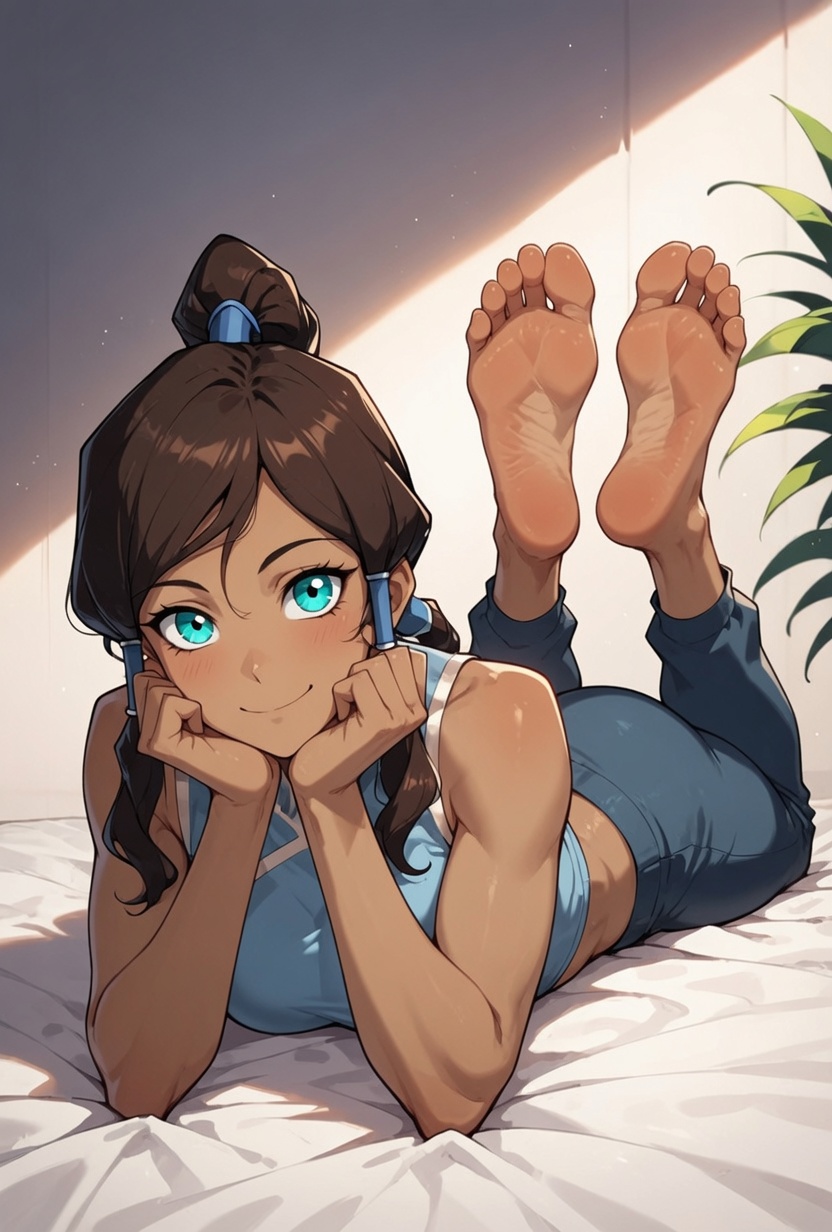 Korra feet focus - The Legend of Korra - Image 3