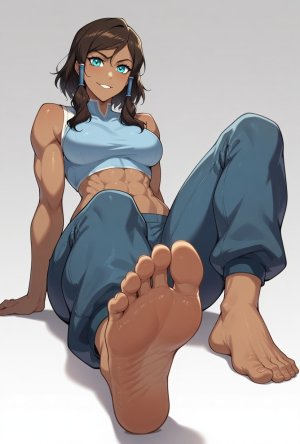 Korra feet focus - The Legend of Korra - Page 10