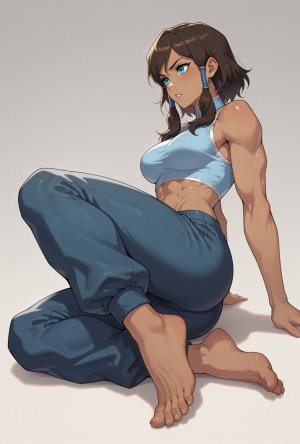 Korra feet focus - The Legend of Korra - Page 24