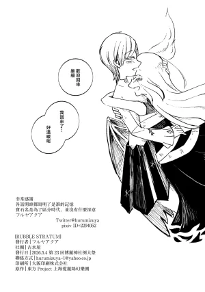 Kosuiya Furuya Aqua RUBBLE STRATUM Touhou Project Chinese - Page 40